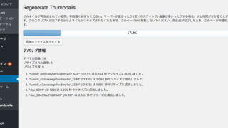 既に登録済みの画像を一括リサイズしてくれるプラグイン Regenerate Thumbnails