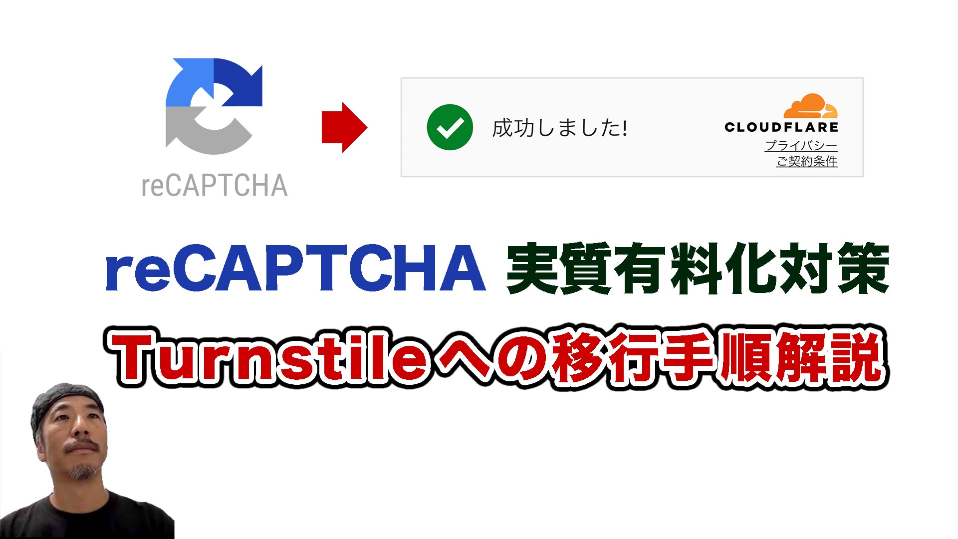 Google reCAPTCHA 有料化に伴い Contact Form 7 のスパム対策を Cloudflare Turnstile で設定する方法